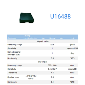 高精度数字MEMS IMU传感器-10轴陀螺仪、加速度计、磁力计、自动驾驶气压计和无人机气压计 - Product Image 4