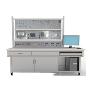 Программируемая модель программируемого логического контроллера Siemens PLC с инверторным модулем и сенсорным экраном