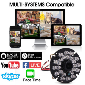 ELP免费驱动程序0.01lux低照度1.3mp 960P USB夜视摄像机摄像机，用于简单的安全系统 - Product Image 6