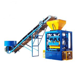 半自动QT4-30小型混凝土砌块机铺路机 - Product Image 2