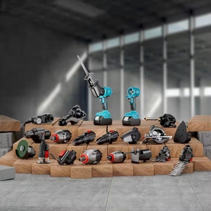 WOSAI High Cost-effective Household and Industrial Power Tool Combo Sets, One Machine with Multiple Functions - Product Image 6