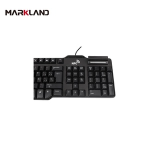 El teclado MCR3591 con lector de tarjetas inteligentes de interfaz dual admite ISO/IEC 7816 (ranura ID-1) sin contacto ISO/IEC 14443 - Product Image 4