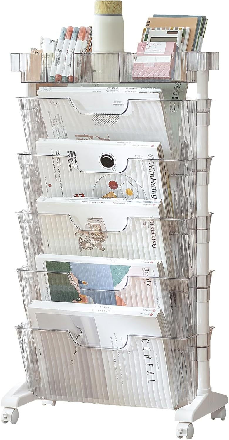transparent (avec roulettes)