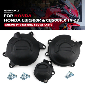 ホンダCBR500RCB500F.X2013-2024エンジンカバープロテクター用CBR500Rモーターサイクルエンジンカバー保護ケース