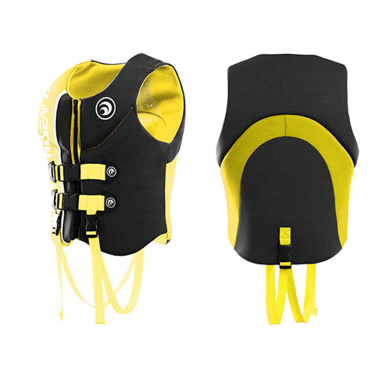 Jaune avec ceinture d'entrejambe