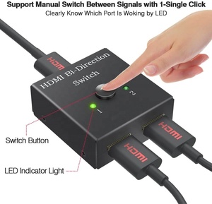 4K <strong>HDMI</strong> Bi-Direction Switch 2 <strong>Input</strong> 1 <strong>Output</strong> <strong>and</strong> 1 <strong>Input</strong> 2 <strong>Output</strong> Compatible for Firestick, Xbox PS4 Roku HDTV <strong>and</strong> More - Product Image 5