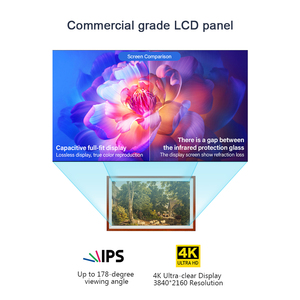 Настенное крепление интеллектуальная фоторамка ЖК-экран 43 дюймов Digital Signage Cms пульт дистанционного управления Android Os рекламный экран
