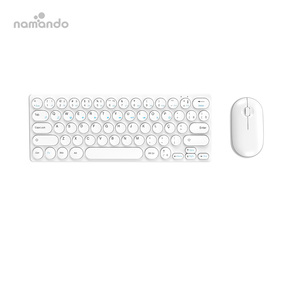 64 Keys Mini Wireless <strong>Keyboard</strong> <strong>and</strong> <strong>Mouse</strong> Combo High Sensitivity No Delay 2.4G <strong>Multi</strong>-<strong>Functional</strong> Set - Product Image 1