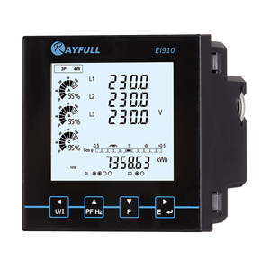 Rayfull EI910 3相メーターデジタル入力および出力RS485 ModbusパワーアナライザーサブメーターModbusメーター - Product Image 1