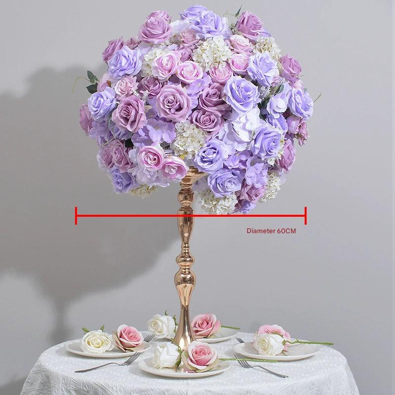 Fleur de table - violet