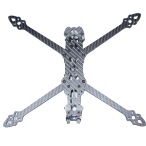 Custom Mark 4 7 Inch Carbon Fiber Drone <strong>Frame</strong> Aircraft Accessories with <strong>FPV</strong> Carbon Rod and Tube Patterns - Product Image 2