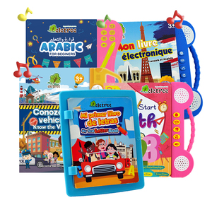 10 Button Reusable <strong>Spanish</strong> Learning Toys and Educational Books Children Dictionary in <strong>Spanish</strong> Book - Product Image 1