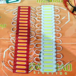 Bao fantezi işık IP67 IP65 su geçirmez 12V modüler LED ışık SMD 2835 yeşil pembe 5 W modülü açık işaretler bisiklet dekorasyon için - Product Image 4