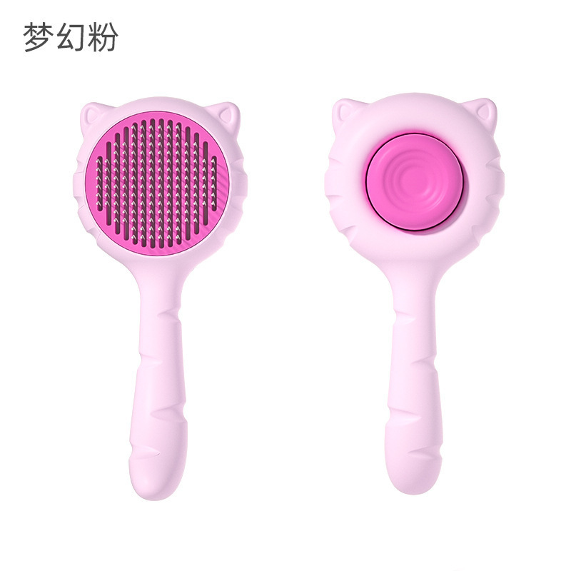 Peine para gatos (rosa)