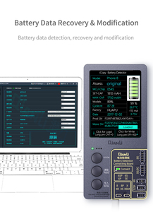 Программатор Qianli Icopy Plus 2,2, оригинальный Цветной световой датчик, программатор для ремонта батареи