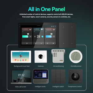 LEELEN Iot Android Wifi Remote Control Alexa Touch Screen Control Panel Smart Home System Central Control Switch Panel - Product Image 2