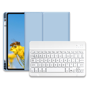 2025软硅胶无线蓝牙键盘平板电脑外壳适用于iPad 9.7英寸Air2硅胶防震平板电脑外壳 - Product Image 1
