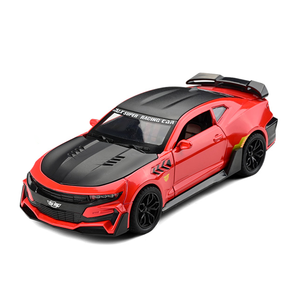 1:24 Scale Diecast Alloy Simulation Pull Back <strong>Car</strong> With Sound and Lights 4 Doors Open Diecast <strong>Model</strong> <strong>Car</strong>