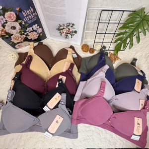 C19 # yüksek kaliteli kadın artı boyutu pürüzsüz balenli sutyen orta yaşlı yaşlı kilolu kadınlar için seksi örme tasarım toptan - Product Image 6