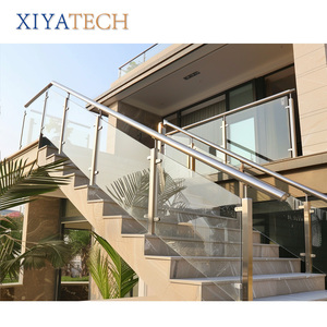 XIYATECH Hochwertiges rechteckiges Edelstahl-Treppen geländer Modernes Design Handlauf für die Villa - Product Image 4