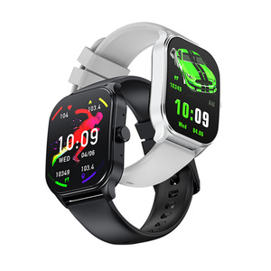 LA31 BT Calingl Herzfrequenz Bluts auer stoff 3D gebogener Bildschirm 1,96 Zoll Smart Armband Android iOS Smart Watch Touch Uhr