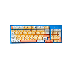 Teclado de membrana RGB con cable personalizado, teclado de 96 teclas con lado derecho, diseño de diez teclas, teclado de oficina - Product Image 6