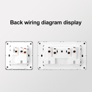 Nuovo lusso UK prese da parete con presa USB 1Gang 2Gang 3Gang interruttore a pulsante grigio vetro completamente temperato pannello nuovo Design - Product Image 6
