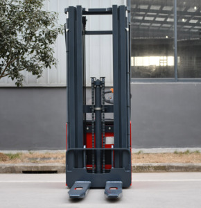 <strong>USA</strong> Type 1500kg Electric Straddle Pallet <strong>Stacker</strong> with Adjustable Forks - Product Image 5