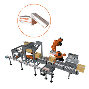 Caja de carga lateral de cartón Sistema de embalaje automático de alta velocidad