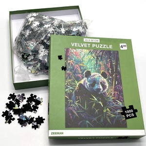 Chất Lượng Cao Tùy Chỉnh Giấy Rompecabezas Para Sublimar Sang Trọng Câu Đố Ghép Hình Đồ Chơi Giáo Dục Cho Người Lớn Trẻ Em Thụy Điển Câu Đố Trống - Product Image 1