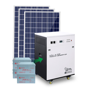 完整的太阳能电动系统5kw 3kw 4kw 6kw 7kw全屋太阳能电池板系统