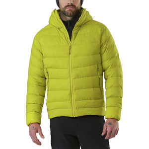 厂家价格鹅绒羽绒服户外高品质男士羽毛羽绒100% 夹克 - Product Image 5