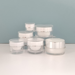 <strong>5g</strong> 10g 15g 20g 30g 50g Plastic Acrylic Jar Double Walled Cosmetics Face Cream Jars With Lid Eye Serum Box Trial Sample <strong>Bottle</strong> - Product Image 6