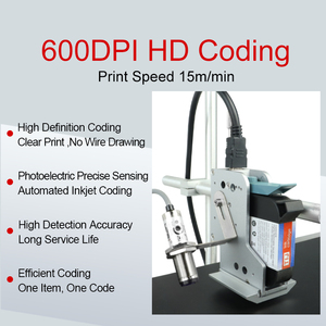 Piccola macchina di codifica Multi-funzionale C110 Mini trasportatore stampante a getto d'inchiostro per la stampa della data di produzione codice QR e codice a barre - Product Image 4