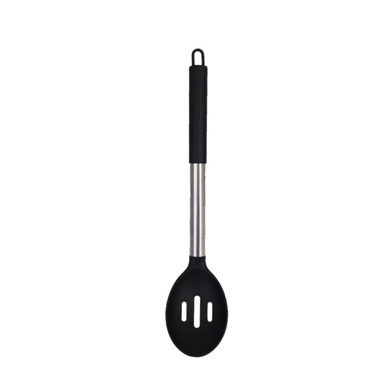Silicone & Stainless Steel Small Colander Spoon