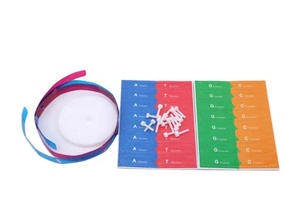 DNA kiti öz çift sarmal Model seti montaj DNA ekran standı çift sarmal modeli insan genleri eğitici oyuncak biyolojik öğretim - Product Image 6