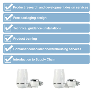 Plastic 0.1-0.4MPa Mini Water <strong>Filter</strong> Faucet-mounted Home Faucet Tap Water Purifier <strong>Filter</strong> for Home Drinking - Product Image 2