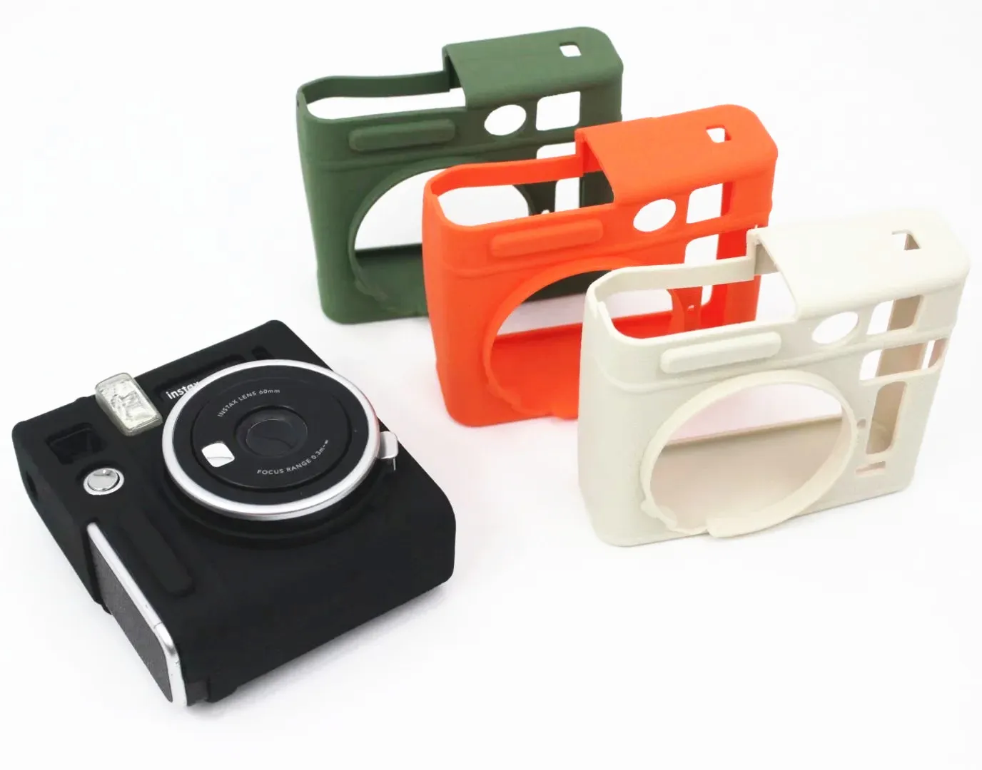 Silicone Case Bag Body Cover Protective Frame Skin For Fuji Instax Mini 40 Bag Soft Silicone Protector Case Fujifilm