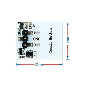 <strong>Capacitive</strong> <strong>Touch</strong> Switch HTTM Button <strong>Sensor</strong> <strong>Module</strong> Green Blue Red Yellow RGB Colorful Display Integrated Circuit - Product Image 4