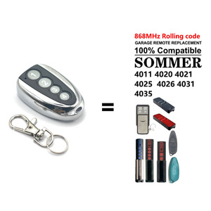 Sommer 4031V000 868 MHz LED el uzaktan kumanda garaj kapıları için motorlar ev-ac ışık otomatik TX03-868-4 verici - Product Image 1