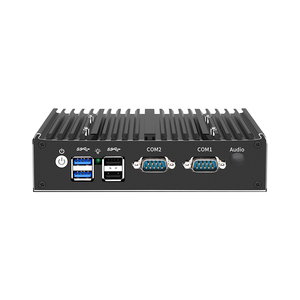N100 Mini Desktop industriali Computer Fanless doppia rete Intel Celeron SSD AMD Linux Soft Routing Host EU/US/UK DDR4 RAM New - Product Image 4