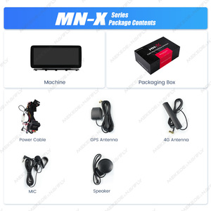 MEKEDE MNX navigazione GPS per autoradio Android per Benz classe G G500 W461 W463 lettore DVD supporto per schermo display 4K DSP BT integrato - Product Image 3
