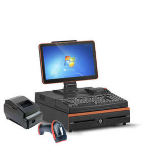 Systèmes de point de vente Windows Android de 15/15 pouces avec écran tactile systèmes de point de vente tout en un avec VFD - Product Image 2