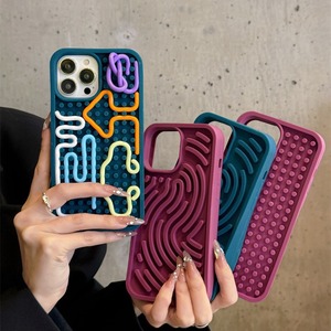 For iPhone 15 Promax 14 Plus 3D Silicone Phone Case Relaxed Funny Sensory <strong>Activity</strong> Silicone Case Twist Mobile Phone <strong>Cover</strong>