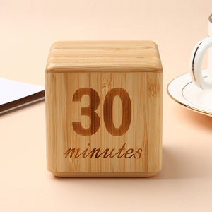 Wooden Cube <strong>Timer</strong> Adjustable Gravity Sensor 5 10 20 30 Minutes <strong>Countdown</strong> <strong>Timer</strong> <strong>Digital</strong> Kitchen <strong>Timer</strong> For Cooking Fun Flip Timing - Product Image 2