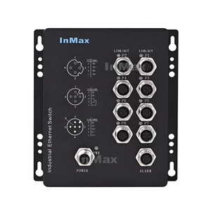 InMax Manufacturer M12 <strong>Switch</strong> En50155 24VDC 12VDC Ip67 Ip65 Ip54 8 Port M12 Railway <strong>Switch</strong> Ip67 Waterproof Industrial <strong>Switches</strong> - Product Image 4