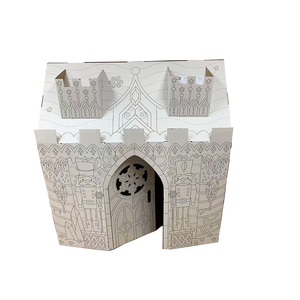 Large Cardboard Milk <strong>Box</strong> Shape <strong>Pet</strong> Toys Cat House Cardboard Corrugated Boxes for Cat - Product Image 1