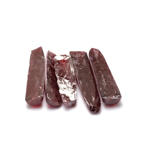 Synthetic Raw Material 8# Dark Red Lab Created <strong>Ruby</strong> Rough Price - Product Image 2