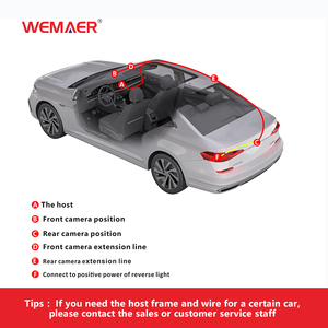 Wemaer Car Player Voice Control Screen Touch Control Front and Rear Dual Recording Navigation Android Player 360 Car Camera - Product Image 5