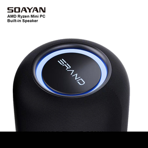 SOAYAN MN-N6独家迷你电脑，带扬声器AMD Ryzen7 8745HS 8核C型办公电脑八核美国插头 - Product Image 1